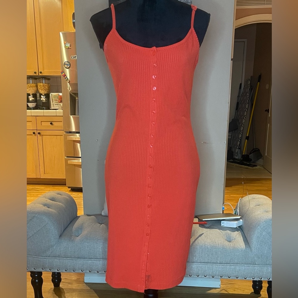 Guess dress New no tag Women bodycon spandex spaghetti strap dress
